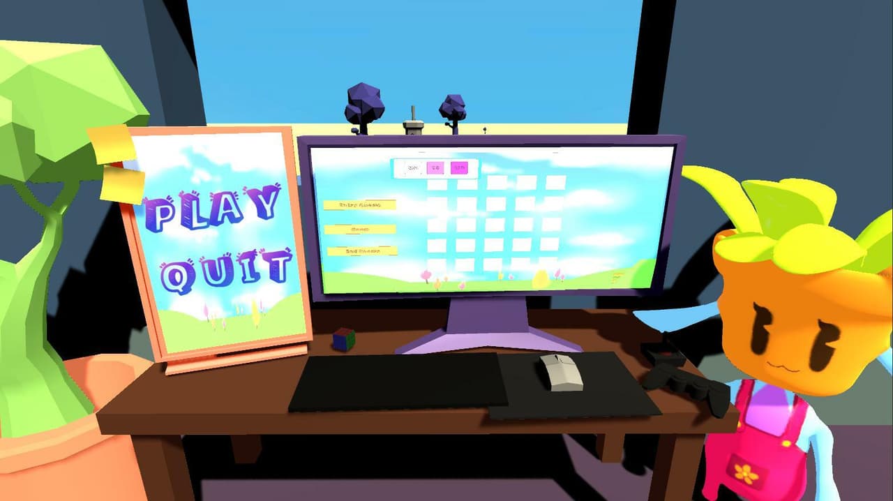 Serious game about game development