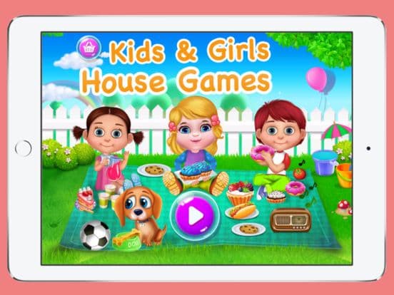 Kids & Girls House Games Fun screenshot 3