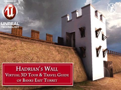 Roman army fortifications in Britain. Hadrians Wall - Virtual 3D Tour & Travel Guide of Banks East Turret (Lite version) screenshot 2