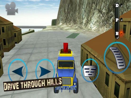 US Heavy Truck Cargo Driving screenshot 2