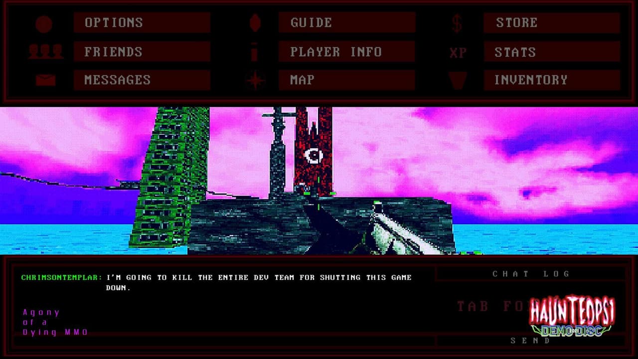 Haunted PS1 Demo Disc 2021 screenshot 6