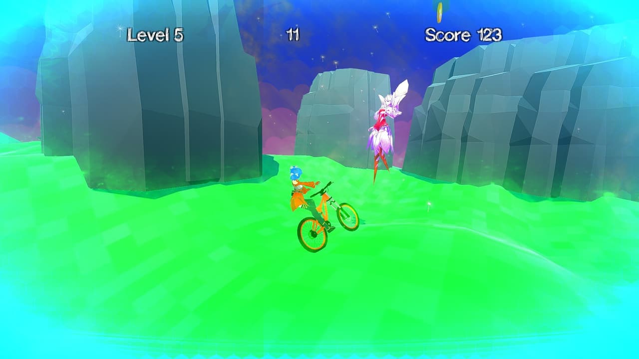 Hentai tentacle bicycle race