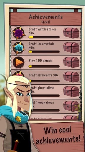 Elfcraft - Match and crush 3 Stones screenshot 5