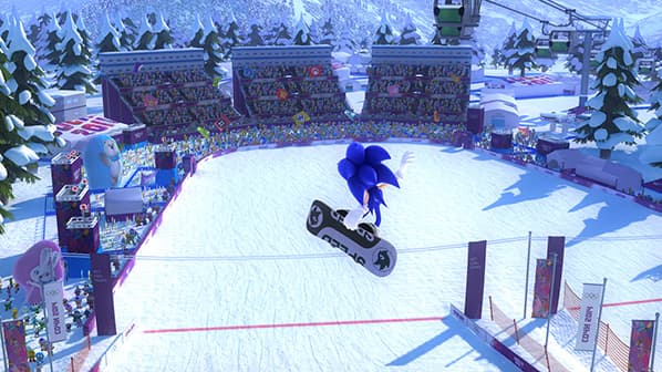 Mario & Sonic at the Sochi 2014 Olympic Winter Games screenshot 5