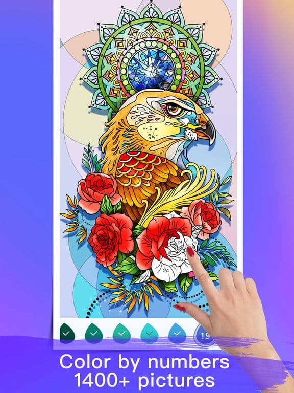 Paint Color: Color by Number screenshot 2