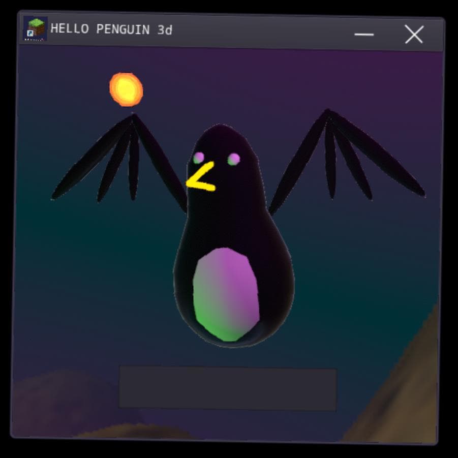 HELLO PENGUIN 3d CHAPTER 1