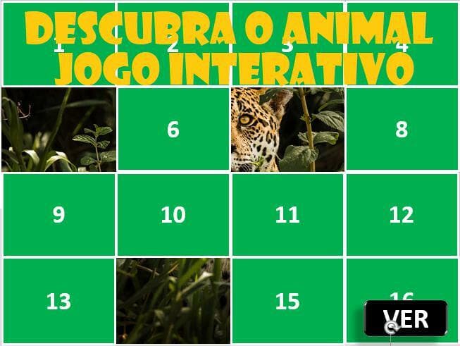 DESCUBRA O ANIMAL