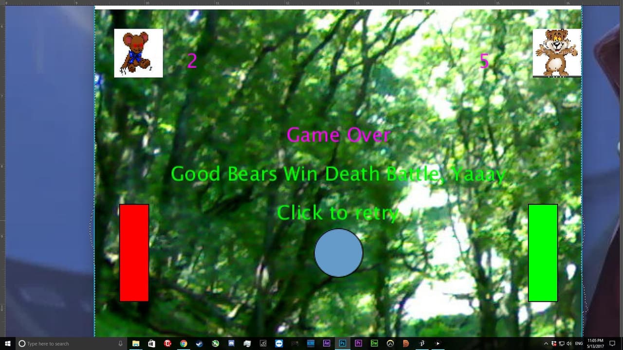 Bear Pong - Battle To The Death