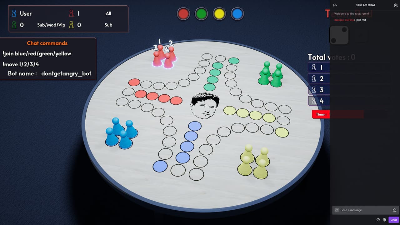 Dont get Angry TwichChat - Twich integrated game screenshot 4