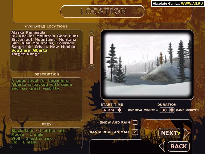 Trophy Hunter 2003: Rocky Mountain Adventures screenshot 3