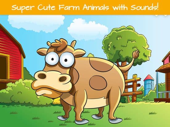 Toddlers Farm Animals Puzzle screenshot 2