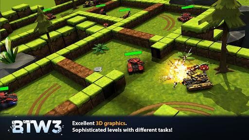 Block Tank Wars 3 screenshot 2