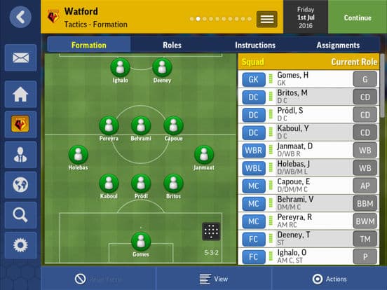 Football Manager Mobile 2017 screenshot 2