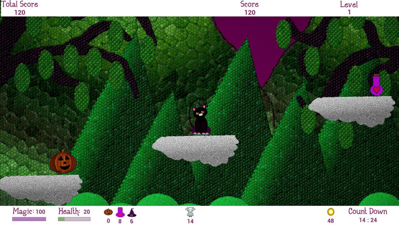 Black Cat Adventures v.1 (Demo - HTML5) screenshot 3
