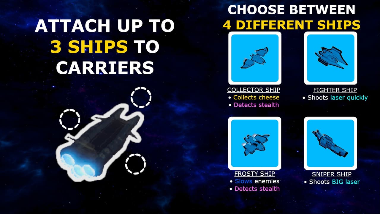 Space Cheese Defenders screenshot 2