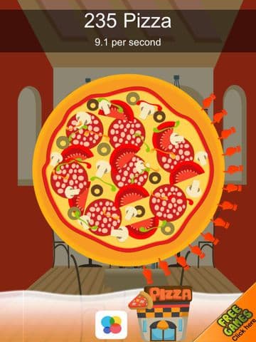 Pizza clicking center & restaurant delivery mania – The Food click frenzy - Free Edition screenshot 3