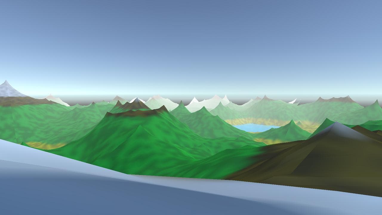 Infinite Procedurally Generated Terrain (Unity3D WebGL)