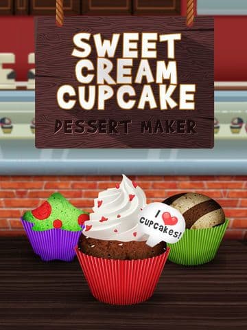 Awesome Sweet Cream Cupcake Dessert Maker screenshot 5