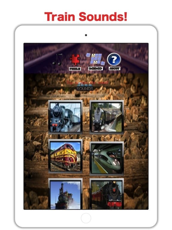 Fun Train: game for kids free under 6 year old boy screenshot 2