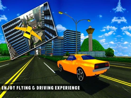 Flying Car Driving Simulator screenshot 4