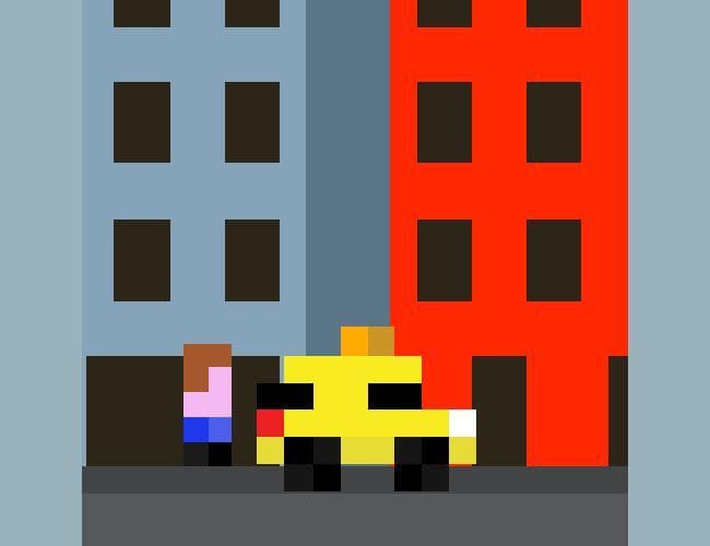 A little taxi game