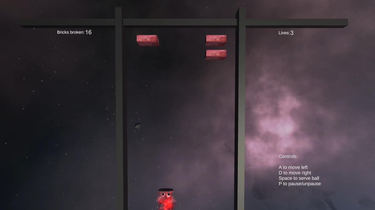 Space Brick Breaker