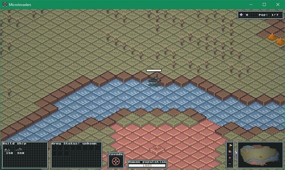 MicroInvaders screenshot 3