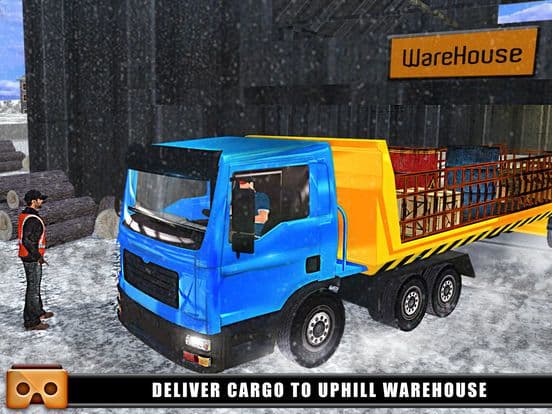 VR Uphill Extreme OffRoad Truck Simulator screenshot 5