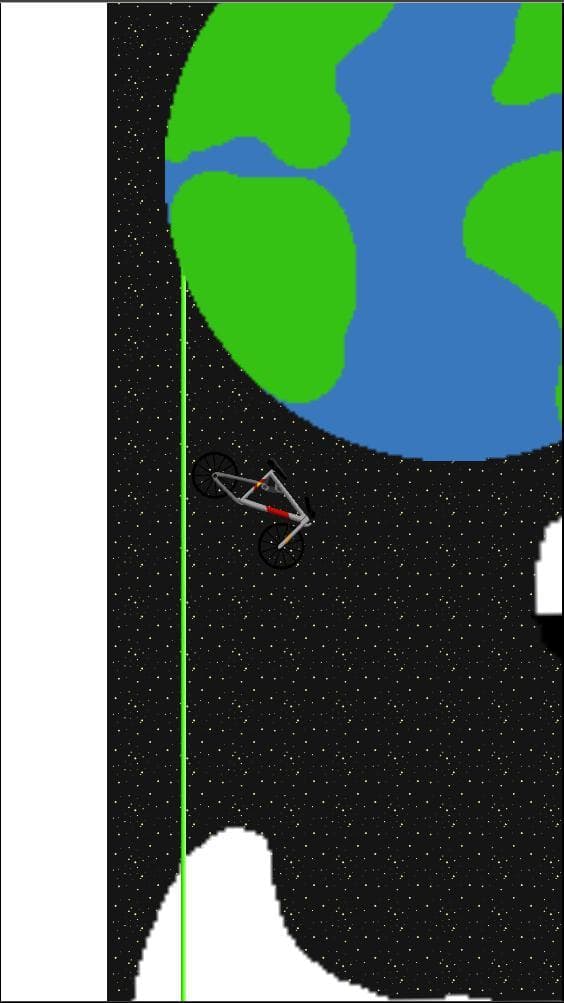 Dumb Space Biking Game