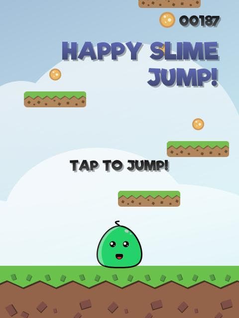 Happy Slime Jump screenshot 2
