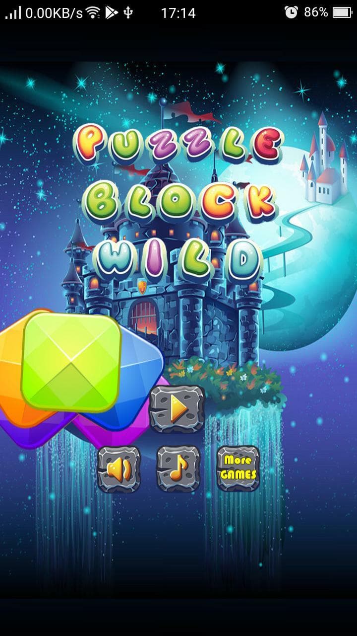Puzzle Block Wild Free screenshot 2