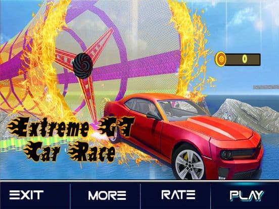 Extreme GT Car Stunts Race 3D screenshot 2
