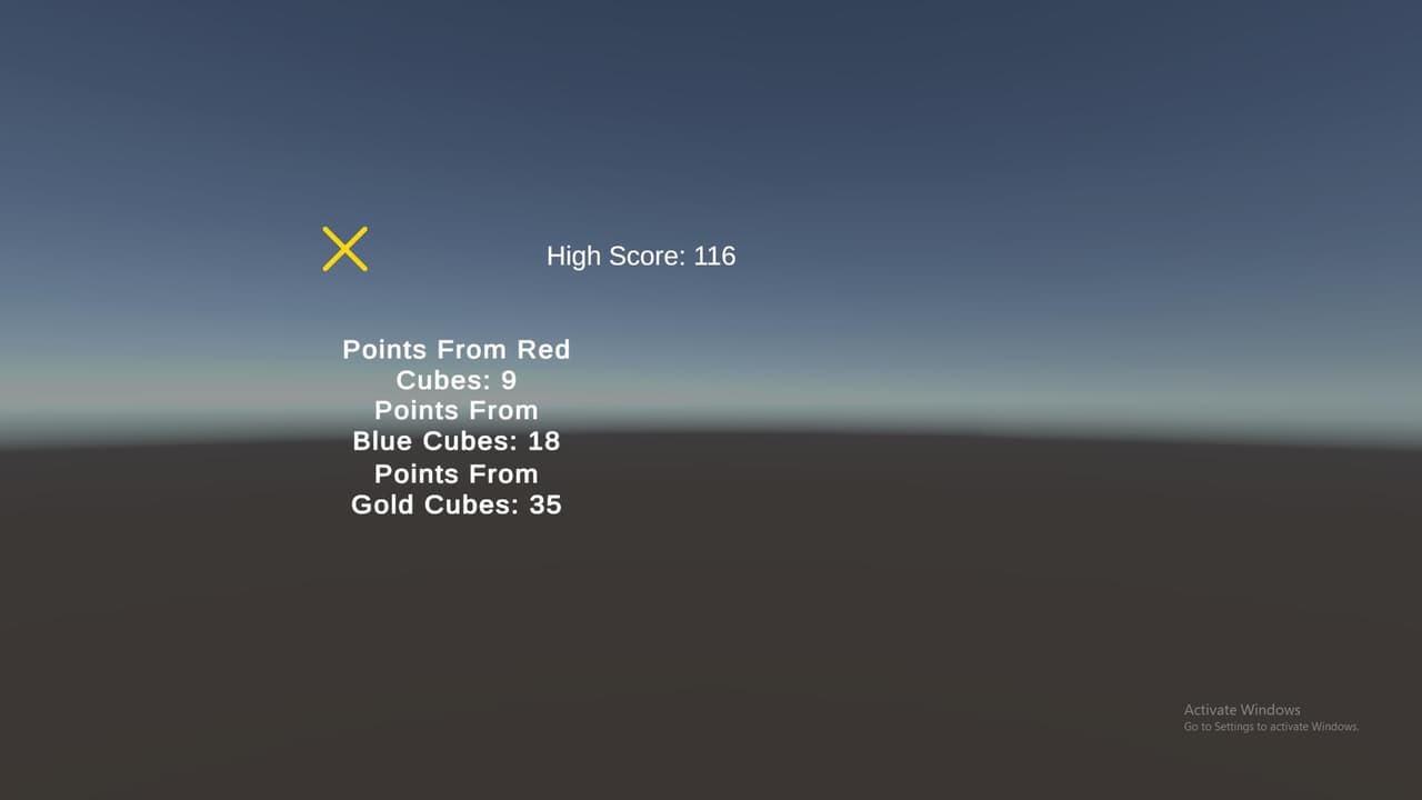 A player that can go left and right screenshot 2