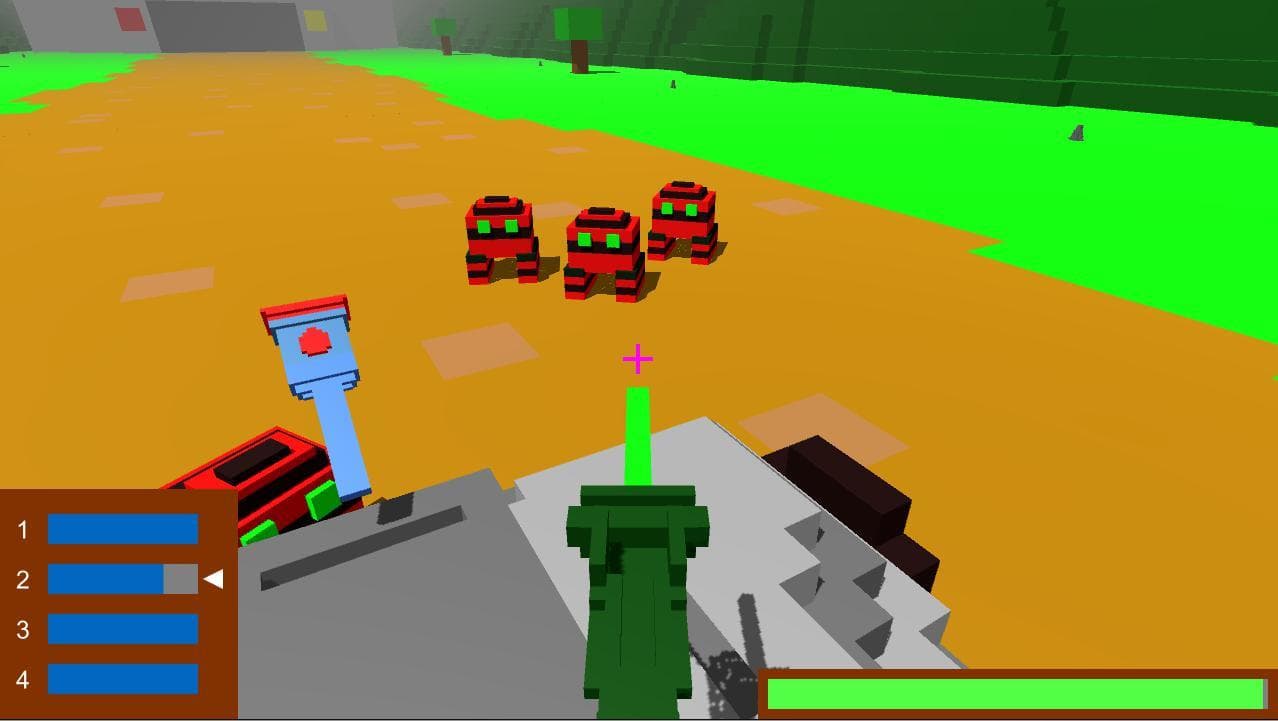Escort the tank screenshot 2