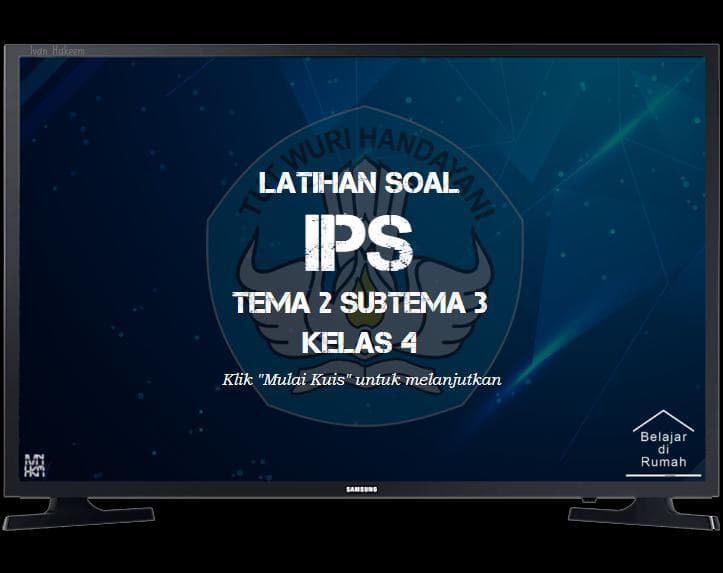 Latihan Soal Kelas 4 - IPS - Tema 2 Subtema 3