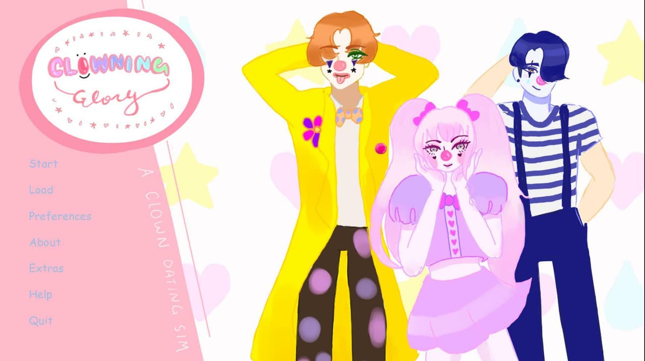 Clowning Glory: A Clown Dating Sim-BETA! screenshot 2