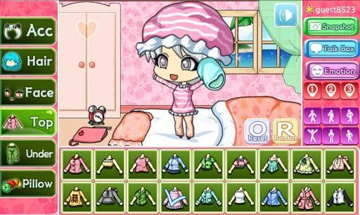 Pajamas Pretty Girl screenshot 5