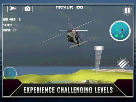 Pocket Helicopter Fire War screenshot 3