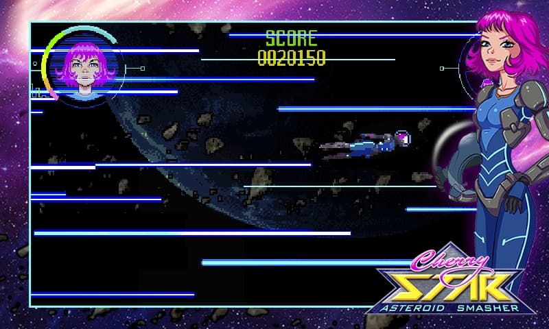Cherry Star: Asteoid Smasher FREE screenshot 3