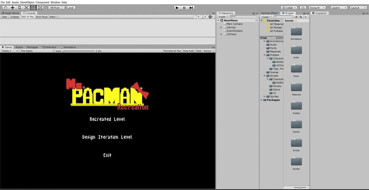 Ms. Pac-Man Recreation