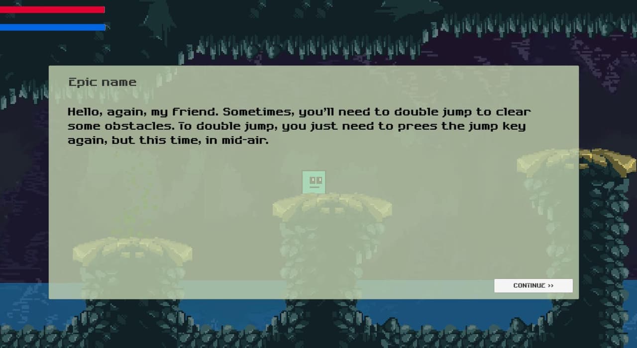 Floating Pixels: The Jumper screenshot 4