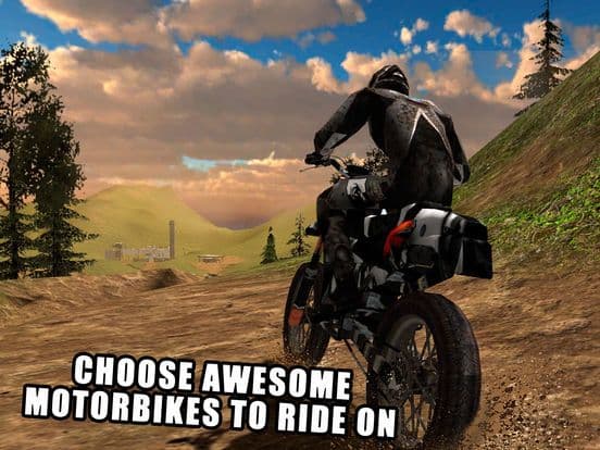 Downhill Bike Simulator 3D: Offroad Race screenshot 4