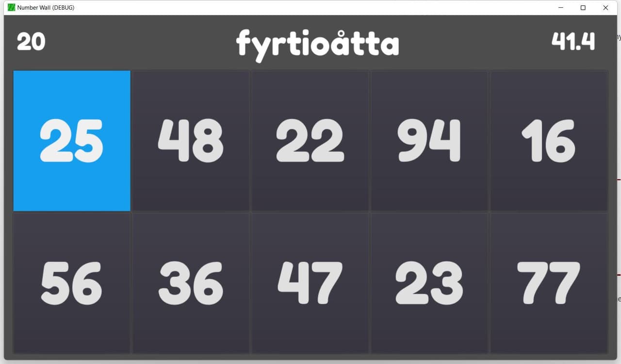 NumberWall screenshot 2