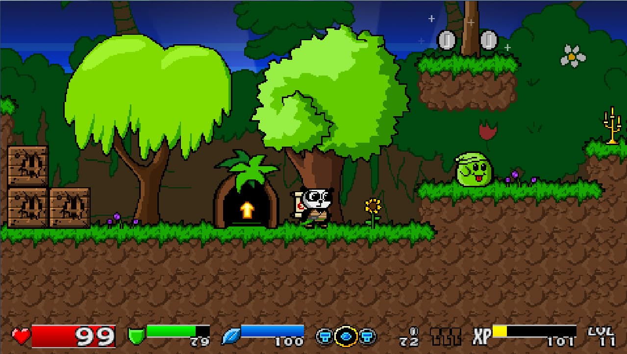 Super Panda Adventures screenshot 2
