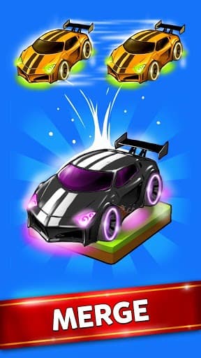 Battle Car Tycoon: Idle Merge games screenshot 3