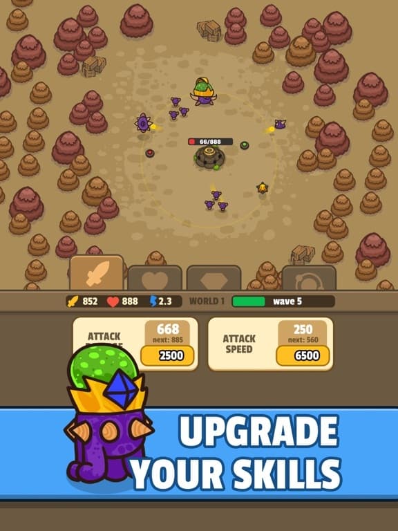 Idle Fortress Tower Defense screenshot 4