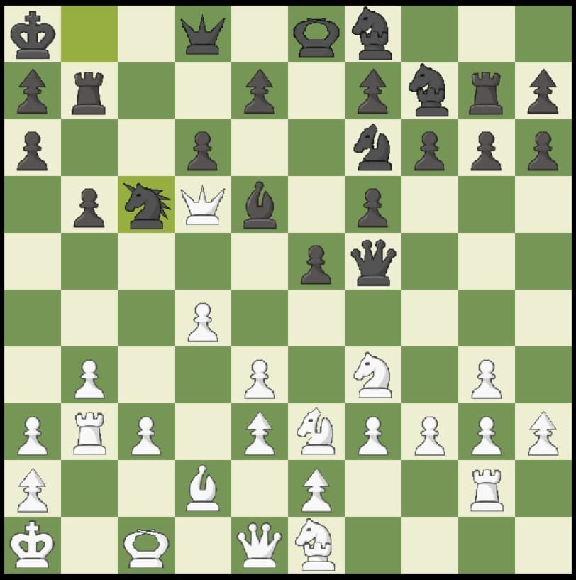 Hundred Square Chess - Knighted Armies screenshot 2