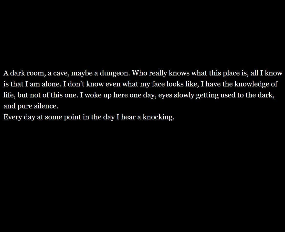 A wish in Darkness