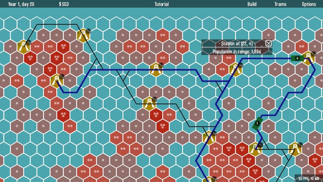 Hex Trams screenshot 4