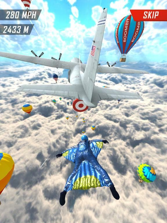 Base Jump Wing Suit Flying screenshot 4